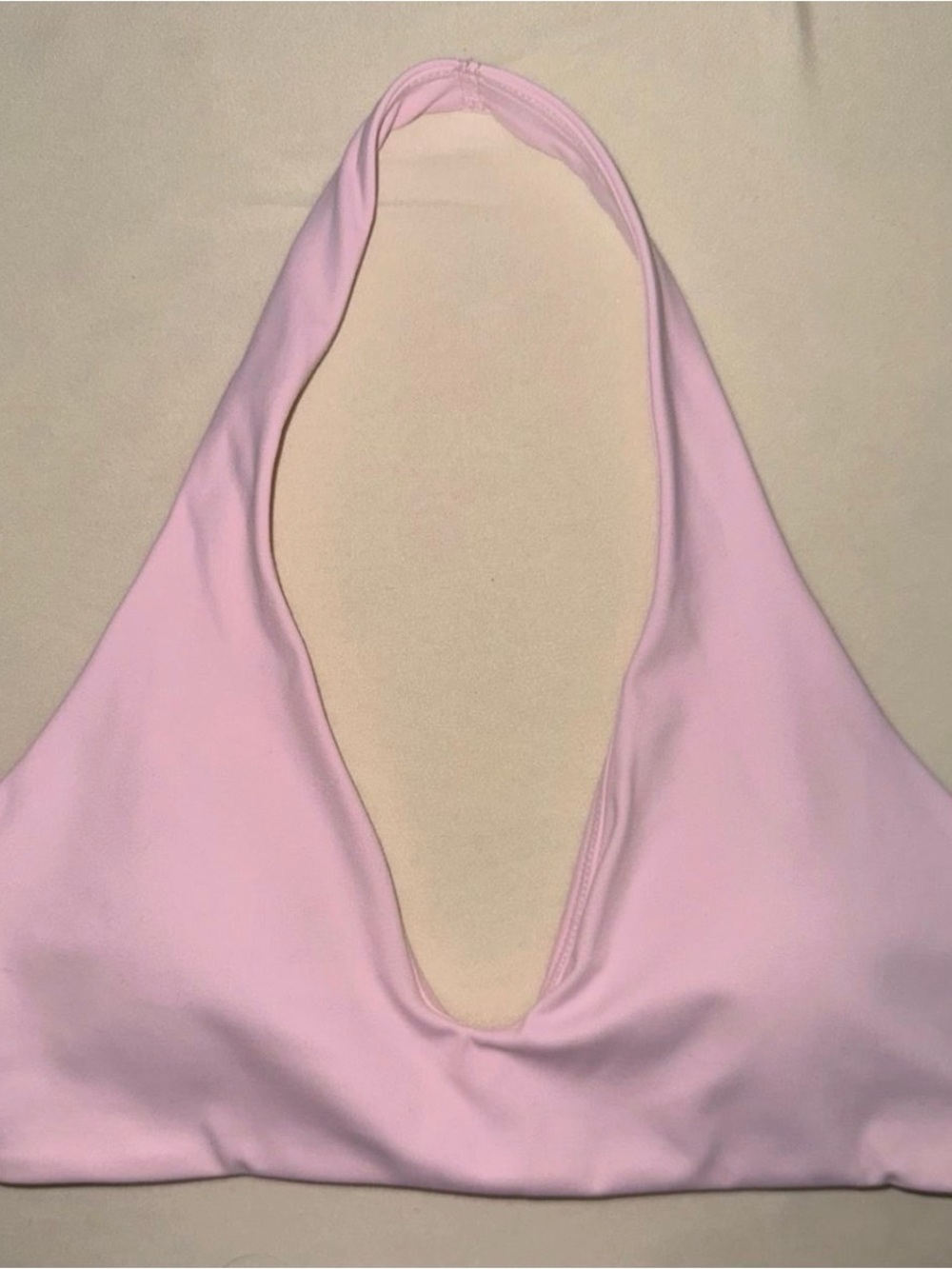 CRZ YOGA Light Pink Halter Sports Bralette